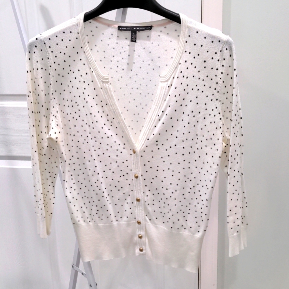 White House Black Market V-neck Cardigan